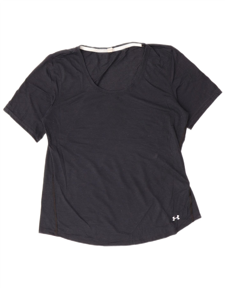 Tricou Under Armour pentru femei Top UK 16 Large Black Polyester