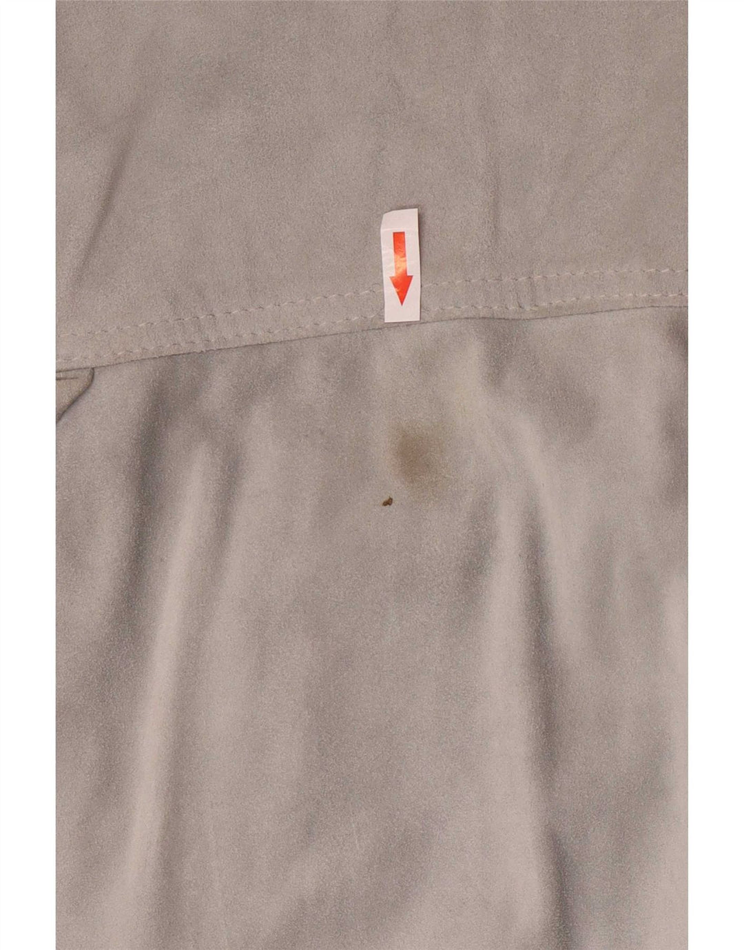 Camasa de piele intoarsa pentru femei vintage IT 44 Piele albastra medie