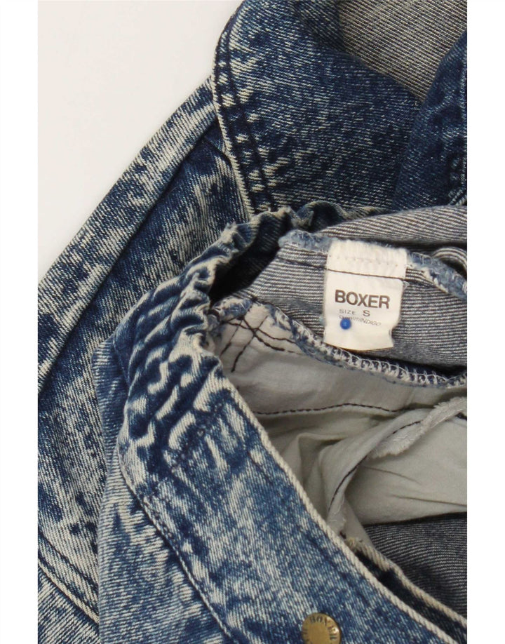 Jachetă Boxer pentru bărbați din denim UK 36 mic, albastru, bumbac