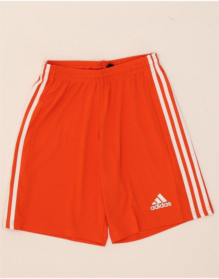 Pantaloni scurți sport Aeroready Adidas pentru bărbați, poliester portocaliu mic