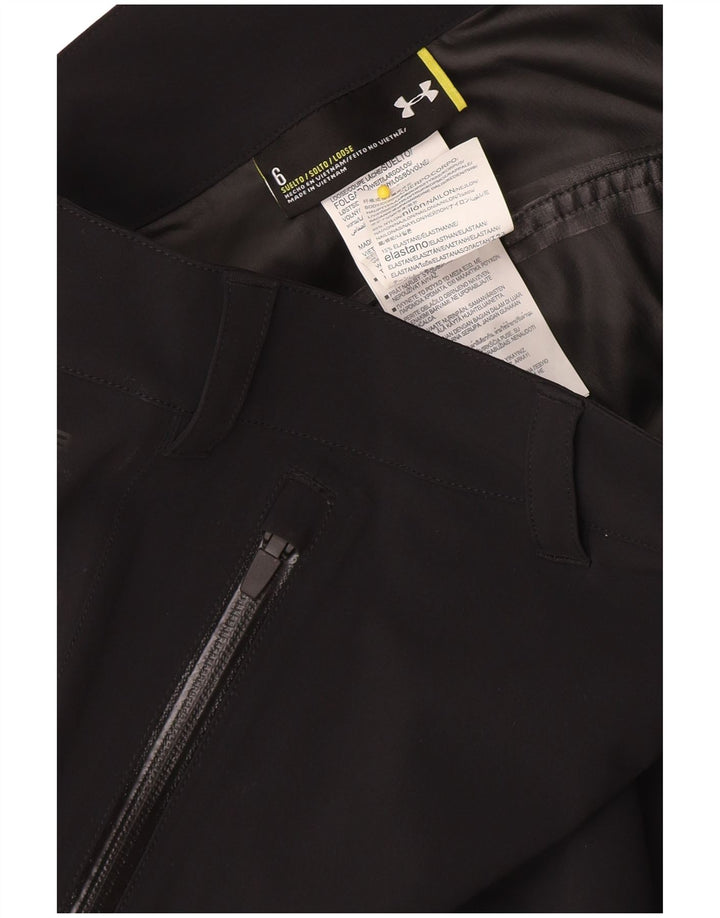 Pantaloni casual drepti pentru femei Under Armour US 6 Medium W32 L30 Negru