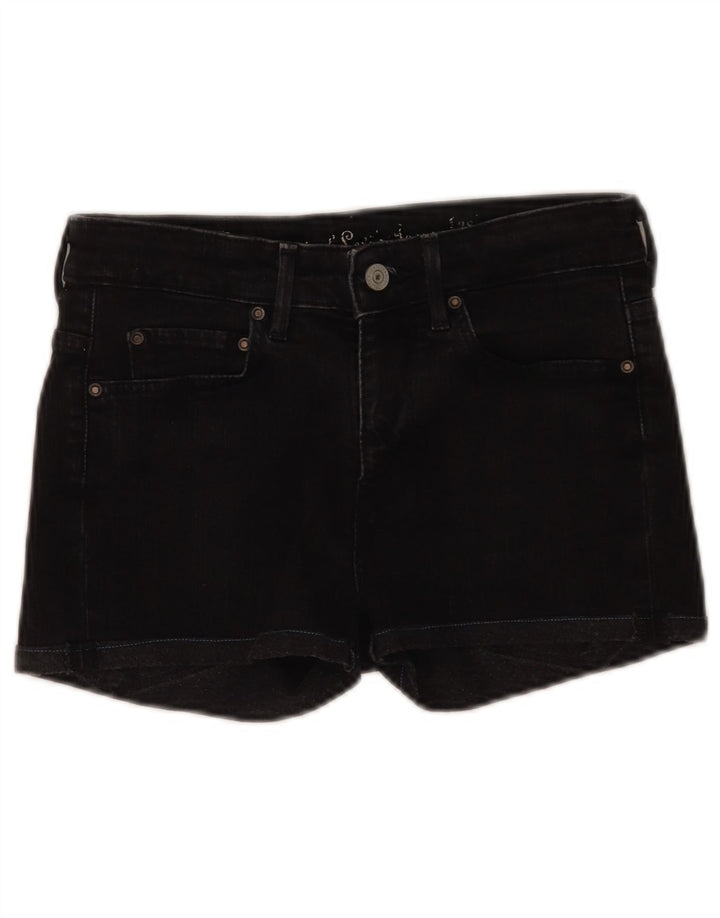 Pantaloni de damă Levi's Denim Hot Pants W28 Medium Black Bumbac