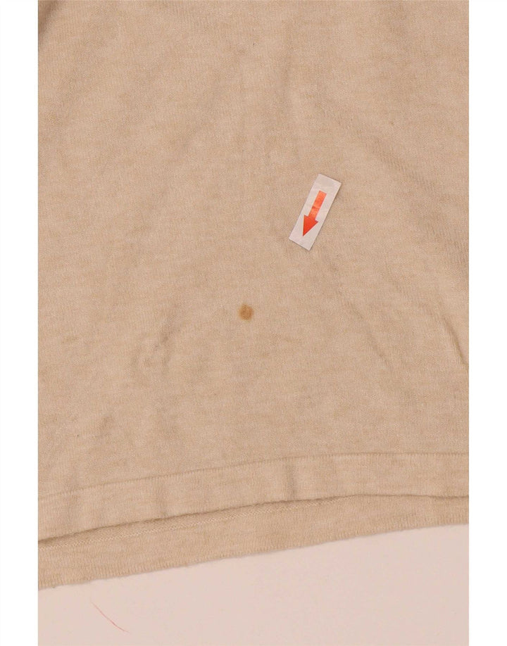 Pulover pentru damă Zara, cu gât turnut, UK 10, mic, alb