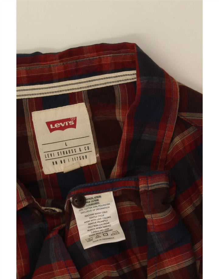 Cămașă pentru bărbați Levi's, mare, multicoloră, din bumbac