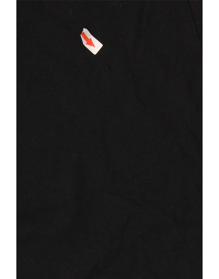 Top grafic Vans cu mânecă lungă XL, bumbac negru