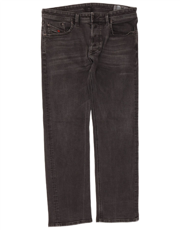 Diesel pentru femei Larkee Regular Straight Jeans W36 L30 bumbac negru