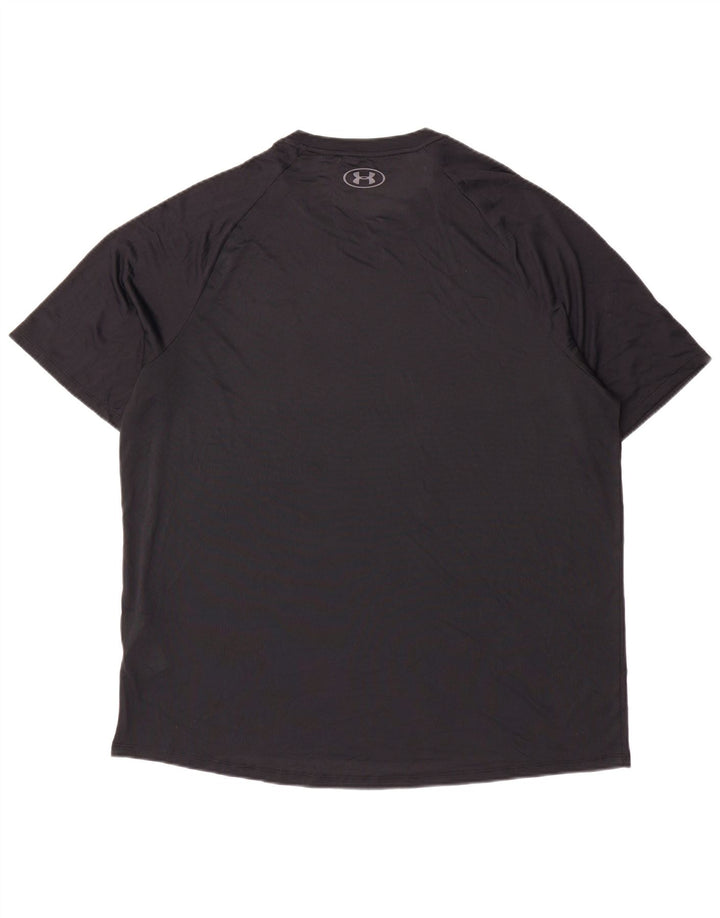 Tricou pentru bărbați UNDER ARMOUR Top XL Poliester negru