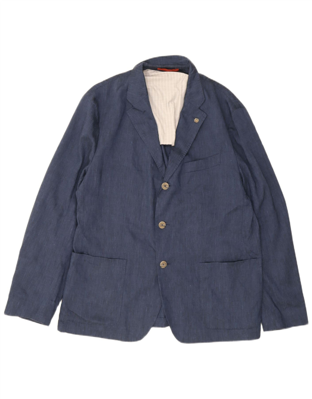 Jachetă pentru bărbați Ted Baker cu 3 nasturi, mărime 6, 2XL, in albastru