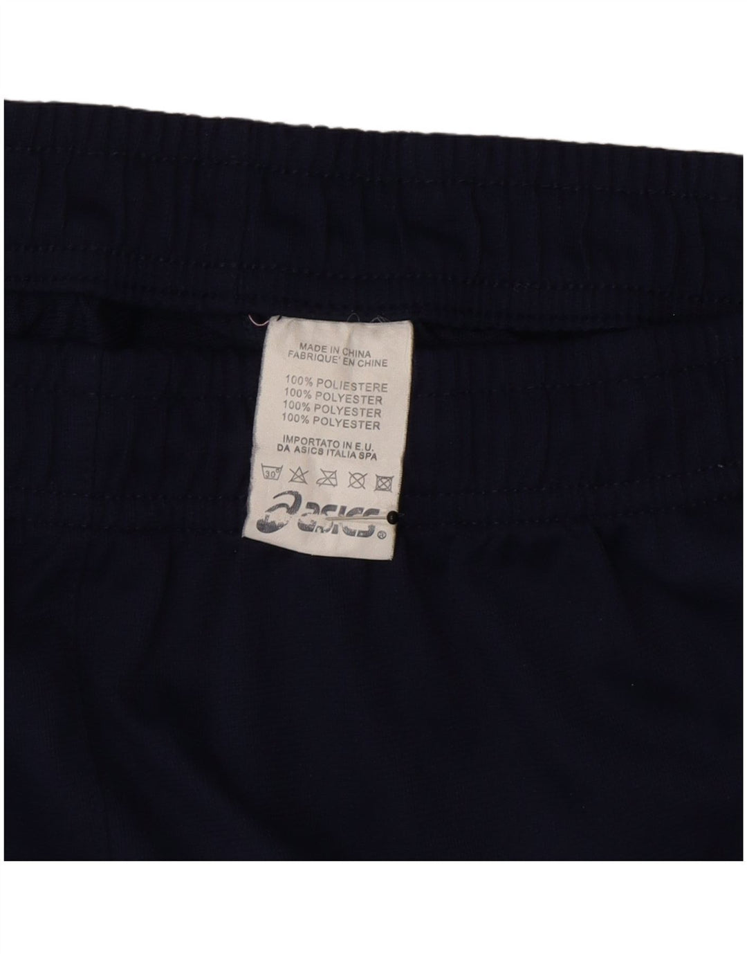 Pantaloni scurti sport Asics pentru bărbați, poliester, albastru mic