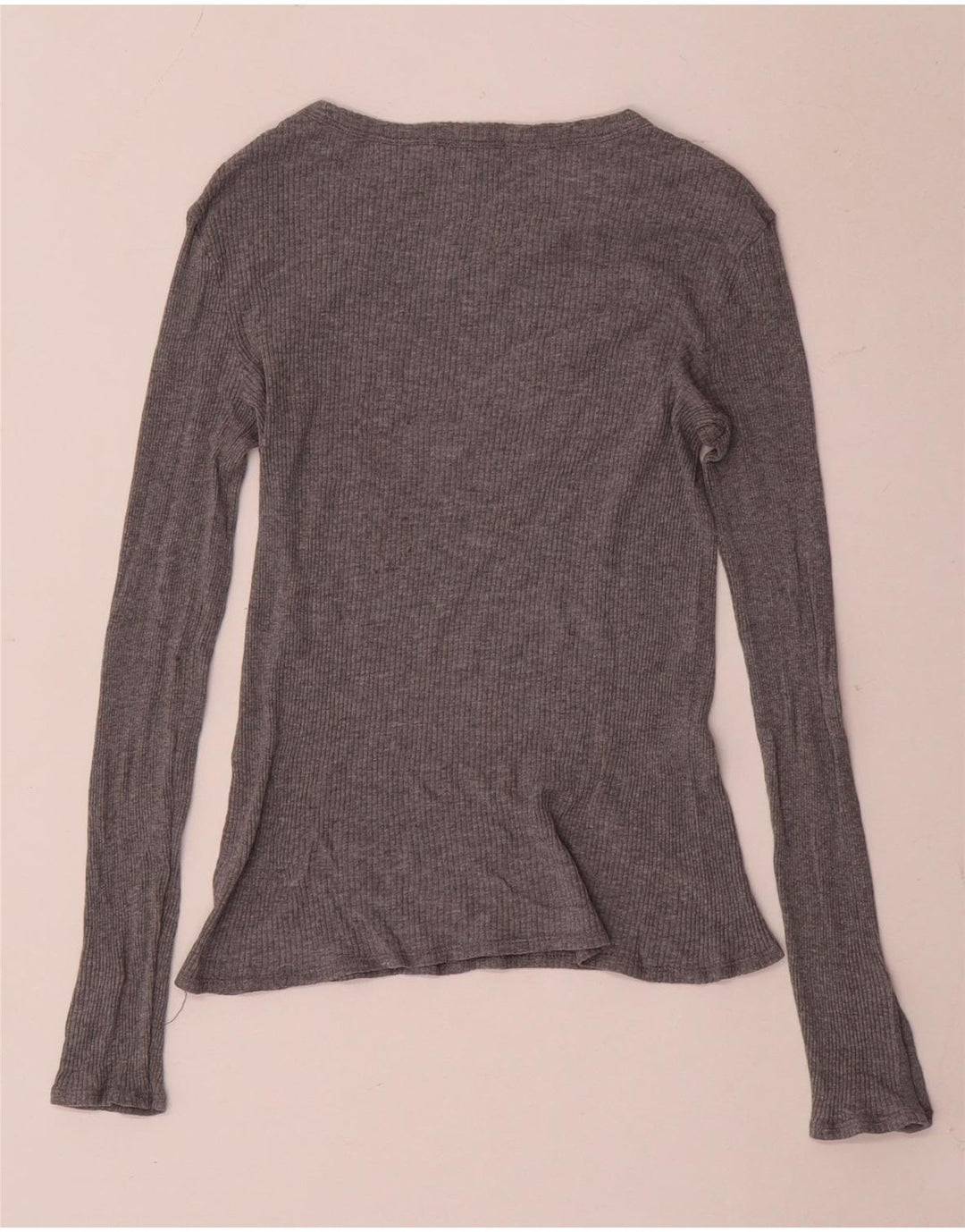 Top pentru femei Massimo Dutti cu mânecă lungă UK 8 Small Gri