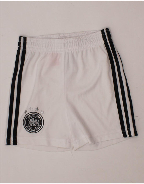 Pantaloni scurți sport ADIDAS pentru bebeluși Deutscher Fussball Bund 12-18 luni, alb