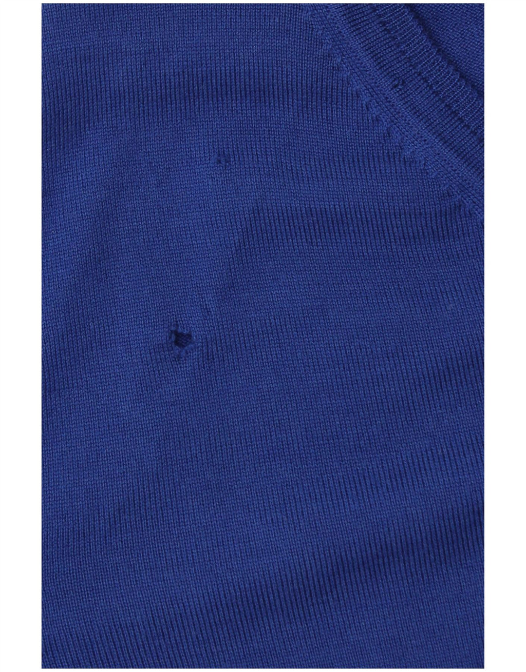 Pulover cu decolteu în V Hugo Boss pentru bărbați, XL, lână virgină, albastră