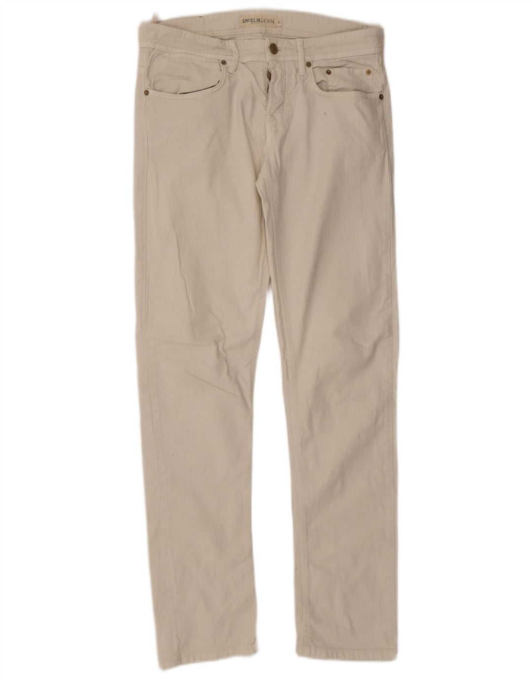 SIVIGLIA Blugi Slim Dama L33 L33 Bumbac Alb