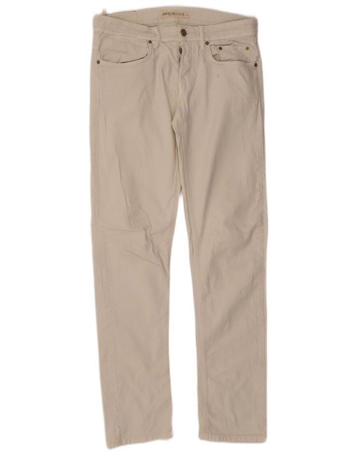 SIVIGLIA Blugi Slim Dama L33 L33 Bumbac Alb