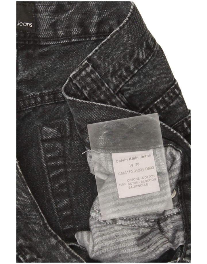 Calvin Klein Jeans drept bărbați W36 L32 bumbac negru