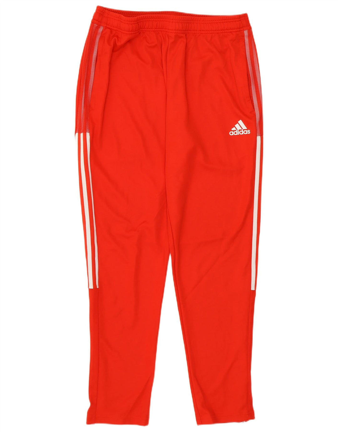 Pantaloni de trening Adidas pentru bărbați, roșu, poliester, sport