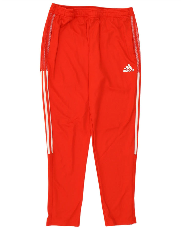 Pantaloni de trening Adidas pentru bărbați, roșu, poliester, sport