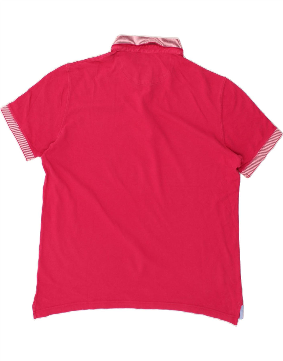 MASSIMO DUTTI Mens Regular Fit Polo Shirt XL Pink Cotton | Vintage Massimo Dutti | Thrift | Second-Hand Massimo Dutti | Used Clothing | Messina Hembry 