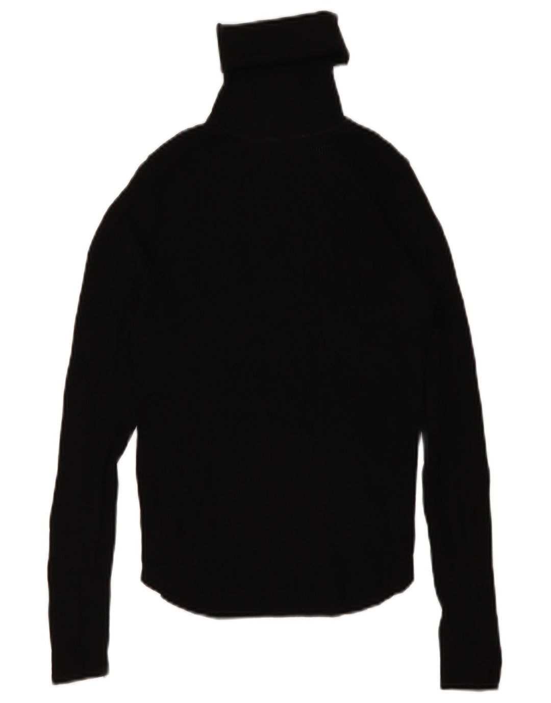 Pulover pentru femei cu gât rulat Zara UK 8 mic, negru, viscoză