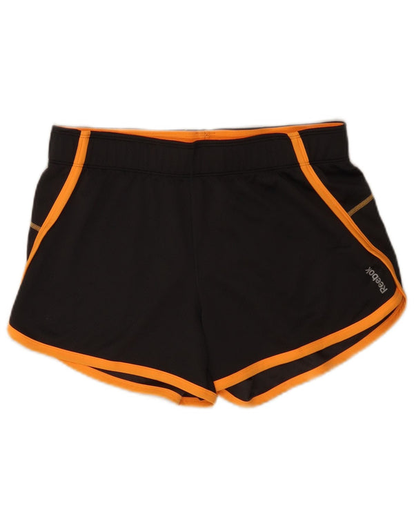 Pantaloni scurti sport Reebok pentru femei UK 12 Medium Gri Poliester
