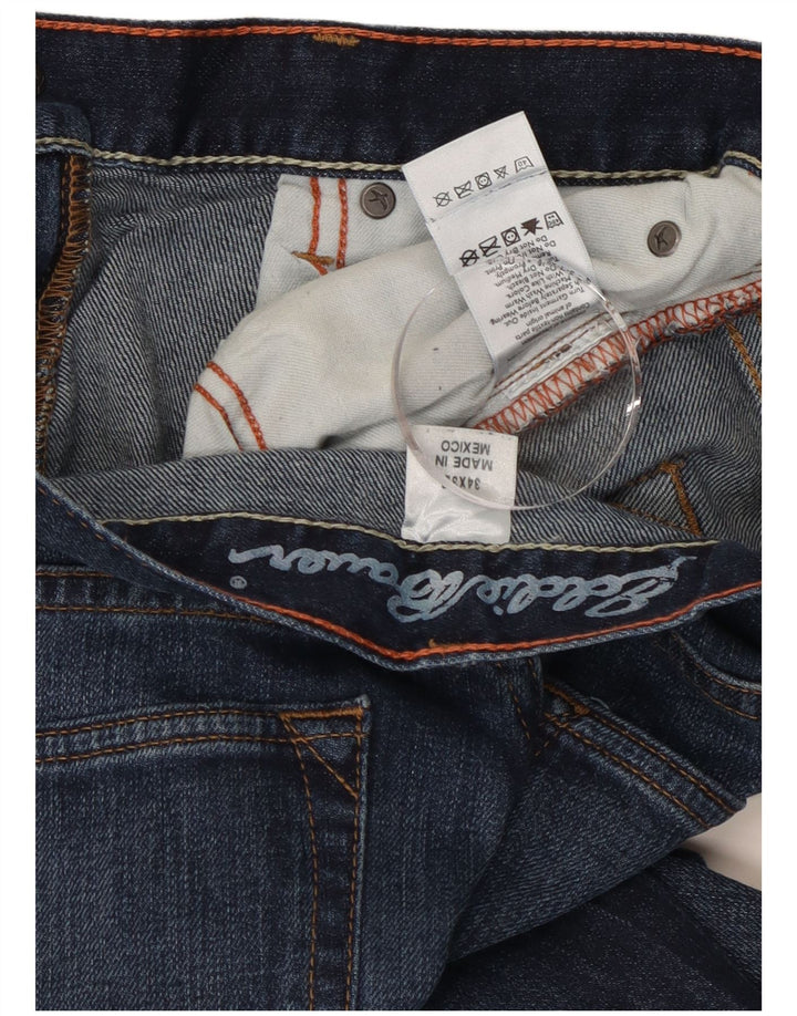 Blugi drepți pentru bărbați Eddie Bauer W34 L32 Bumbac albastru