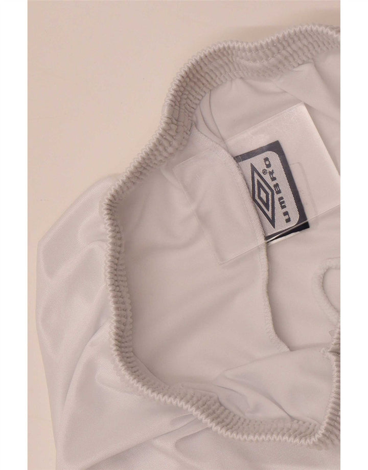 Pantaloni scurți sport Umbro pentru bărbați, mari, albi