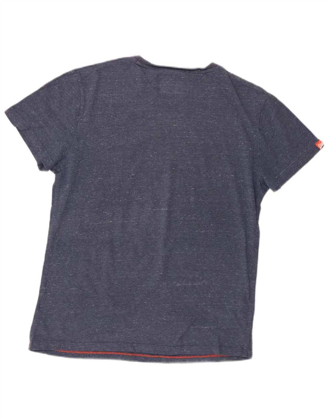 Tricou Superdry pentru bărbați Top mare din bumbac cu pete albastre