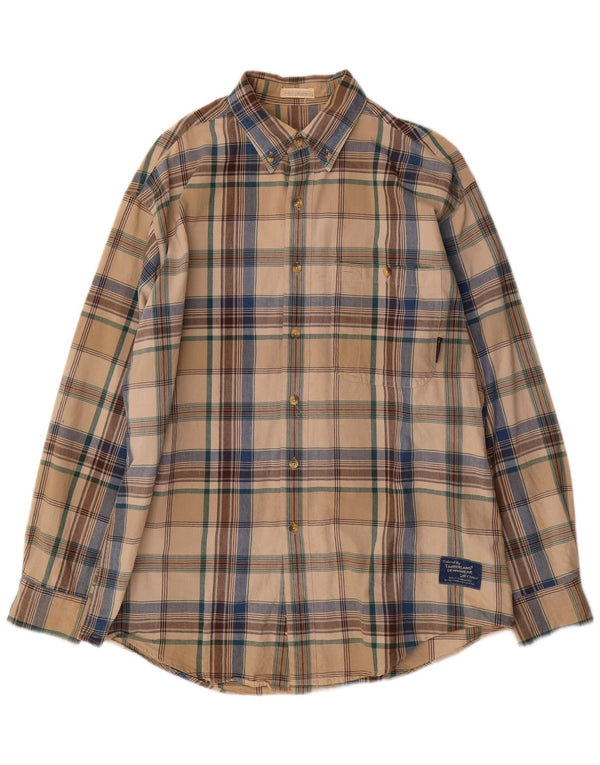 Cămașă Timberland Weathergear pentru bărbați, XL, bej, din bumbac