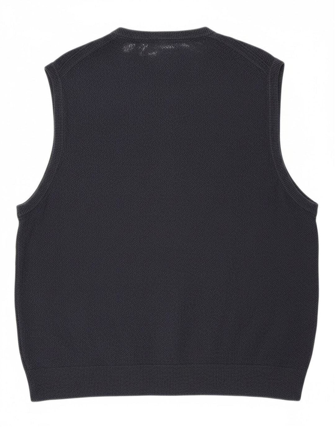 DOCKERS Mens Vest Tank Top 2XL Navy Blue Acrylic