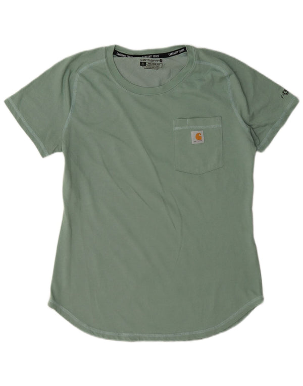 Tricou Carhartt pentru femei, cu croiala relaxată Top US 4/6 Small Green