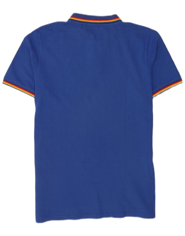 Tricou polo Sundek pentru bărbați, XL, albastru, bumbac color bloc