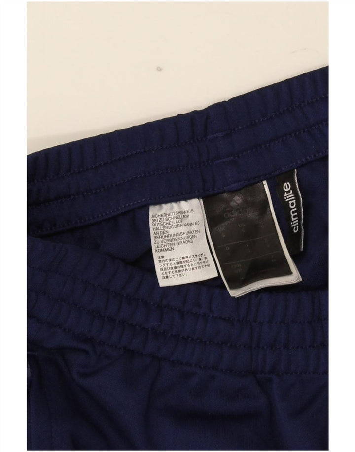 Pantaloni de trening Adidas Climalite pentru bărbați, poliester mici, albastru