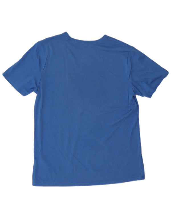 Tricou grafic Nike Dri Fit pentru băieți Top 15-16 ani XL Bumbac albastru