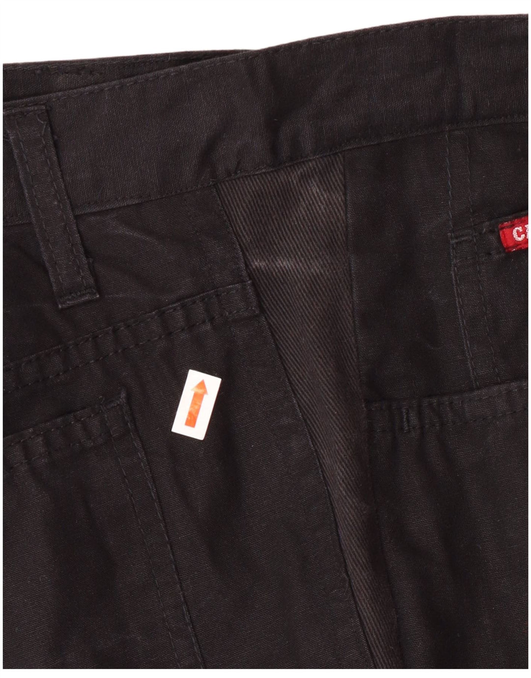 Pantaloni casual drepti pentru bărbați Carrera W35 L28 bumbac negru