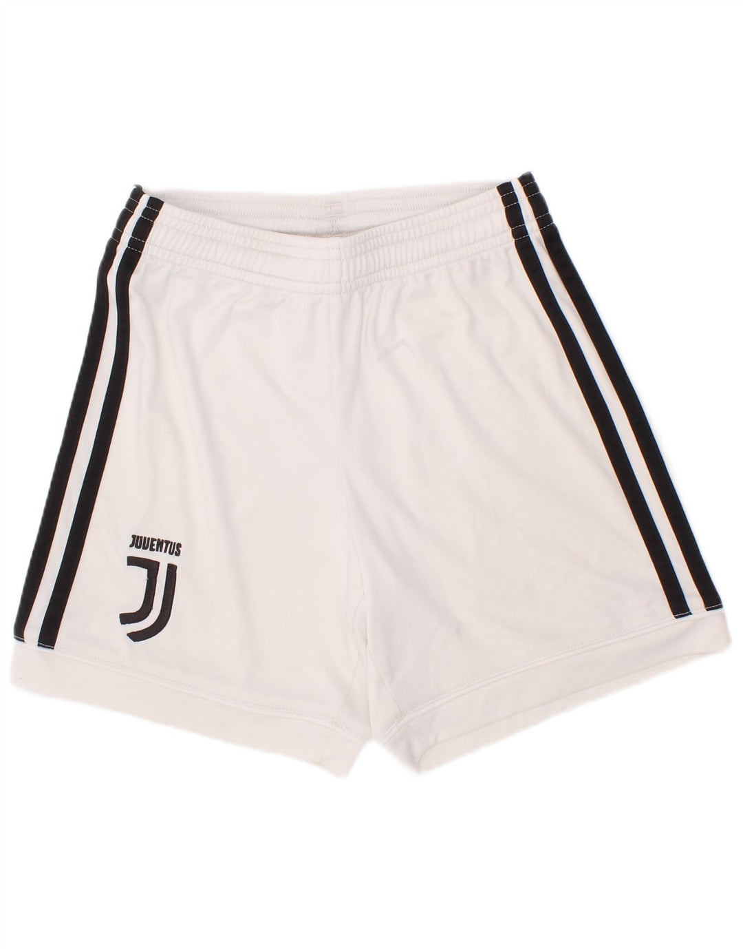 Pantaloni scurți sport Adidas pentru băieți Juventus Graphic 7-8 ani, alb, poliester