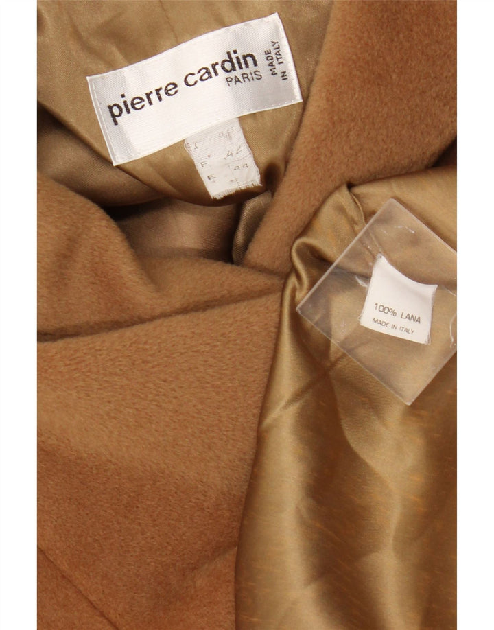 Pardesiu Pierre Cardin Femei IT 44 Lână Maro Mediu