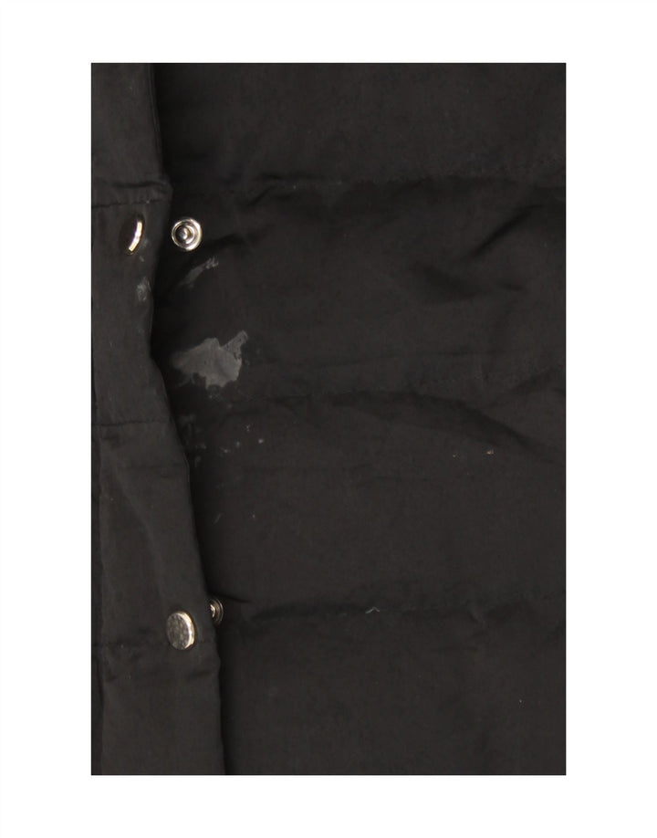 Jachetă căptușită pentru femei Zara UK 10 Mic, negru, nailon