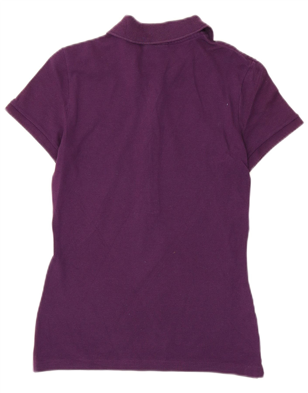 Tricou polo Lacoste pentru femei, mărimea 40, bumbac violet mediu