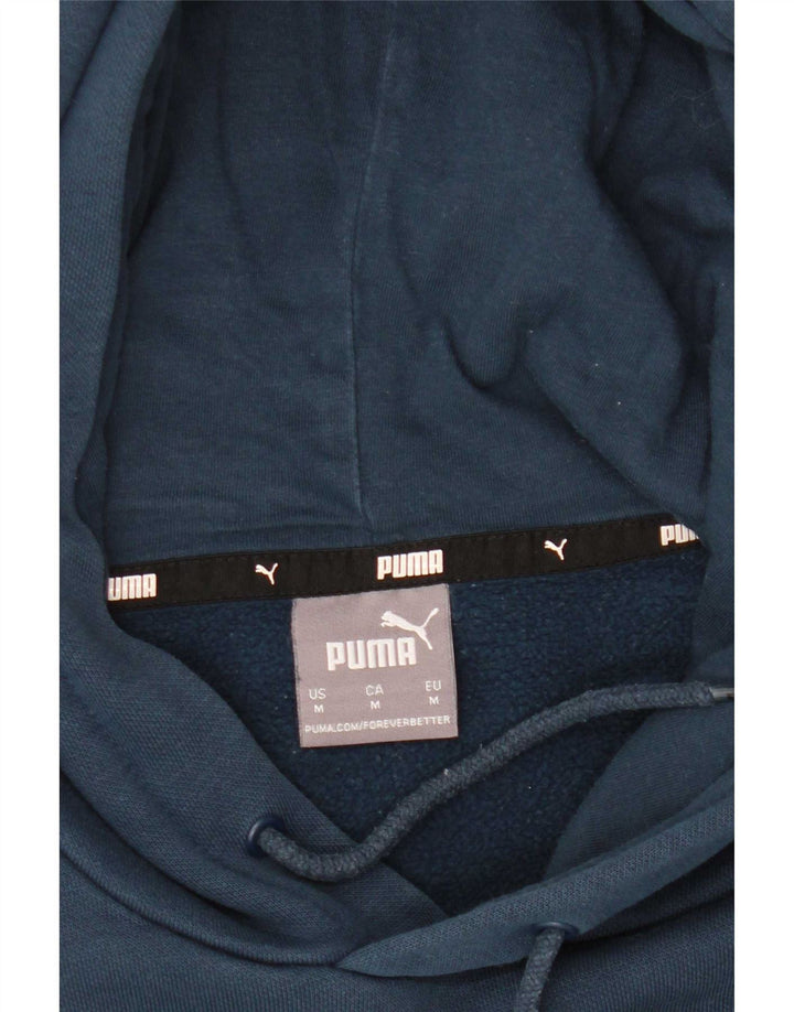 Pulover pentru bărbați Puma Graphic Hoodie, albastru mediu