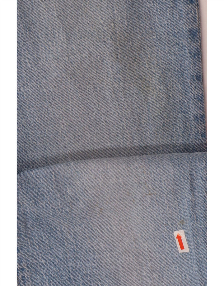 Blugi drepti pentru femei LEVI'S 501 W27 L32 Bumbac albastru