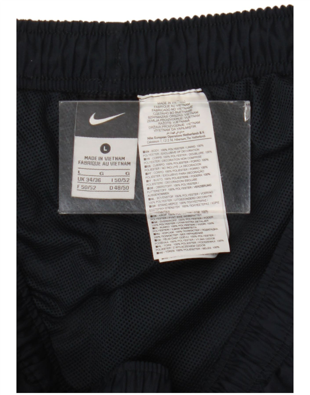Pantaloni de trening Nike pentru bărbați, mari, bleumarin, poliester color bloc