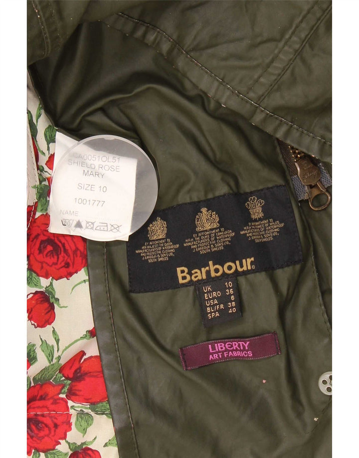 Jachetă pentru femei Barbour din bumbac cerat UK 10 Small Khaki