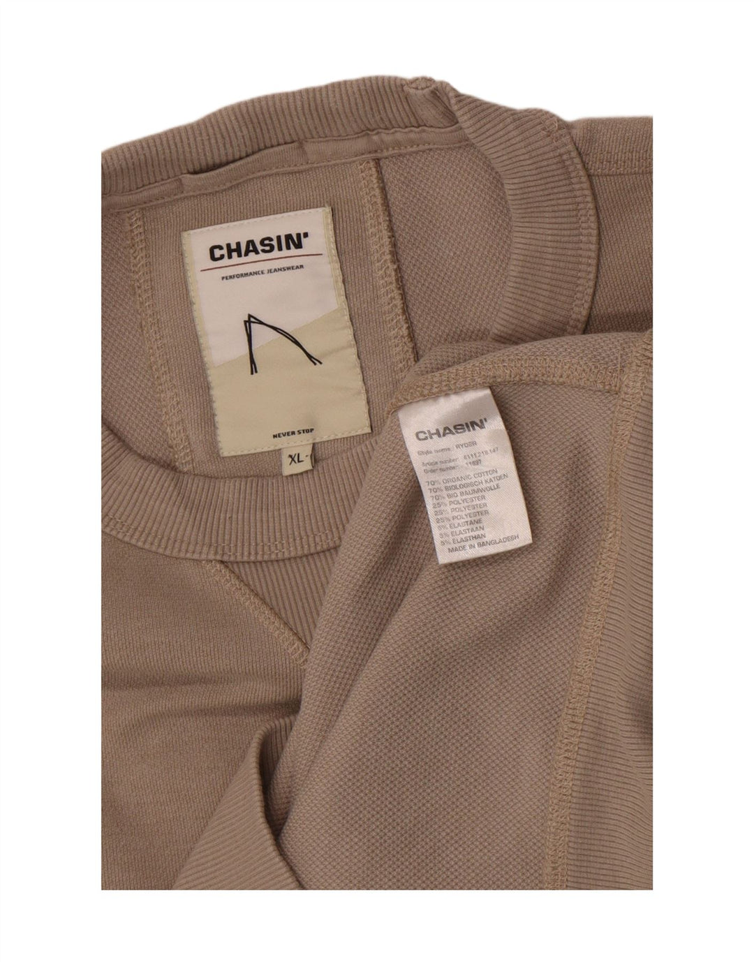 Hanorac pentru bărbați Chasin Jumper XL bumbac gri