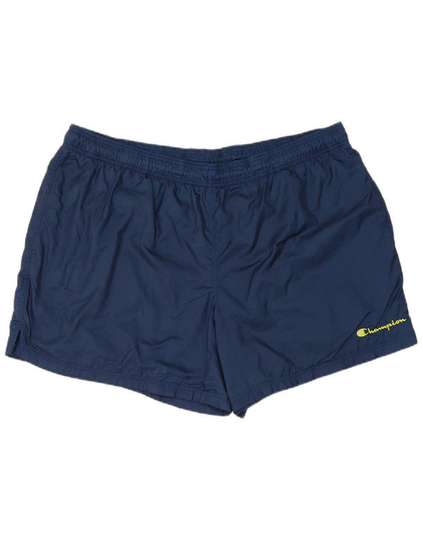 Pantaloni scurți de înot Champion pentru bărbați, 2XL, nailon bleumarin