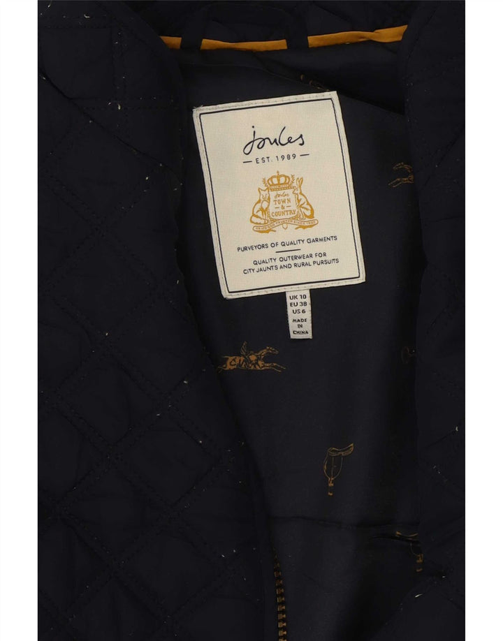 Gilet matlasat pentru femei Joules UK 10, mic, albastru, poliester