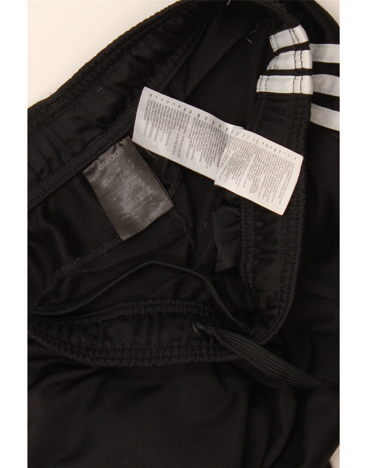 Pantaloni de trening Adidas pentru bărbați, poliester negru mic