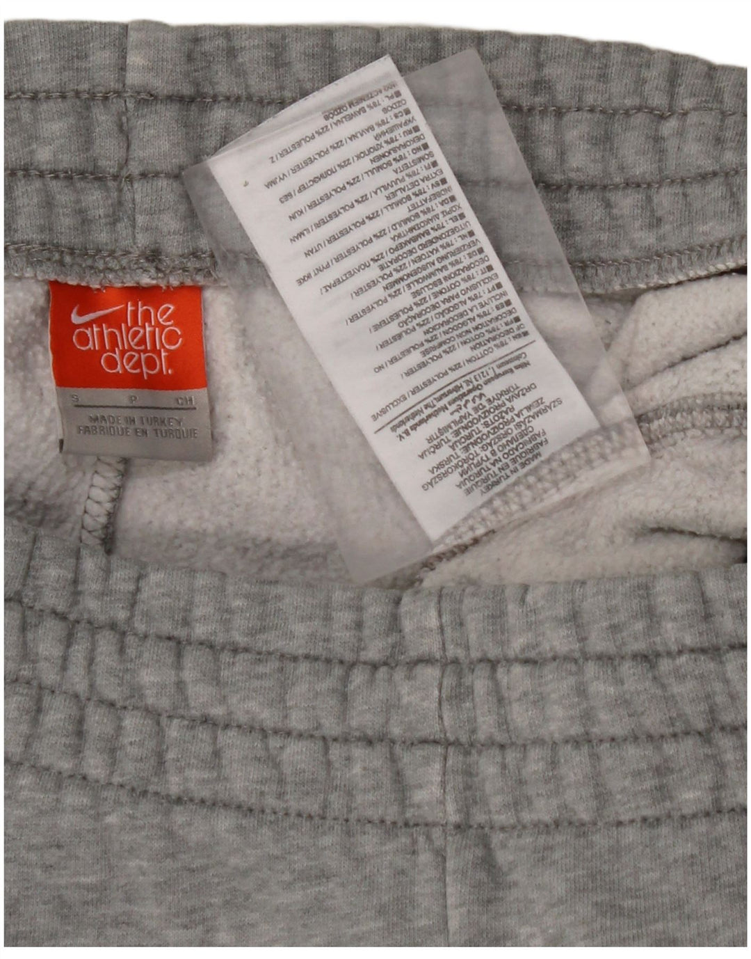 Pantaloni de trening pentru bărbați NIKE Pantaloni de jogging mici, gri, bumbac