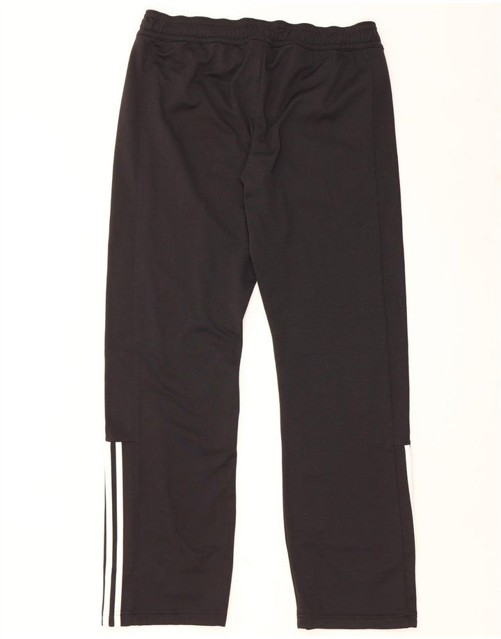Pantaloni de trening ADIDAS pentru femei UK 12/14 Poliester mediu negru