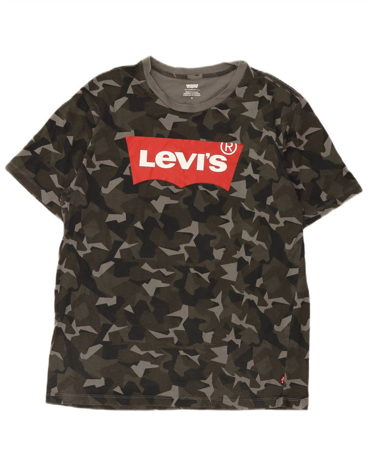 Tricou grafic pentru bărbați Levi's Top Medium Khaki Camouflage