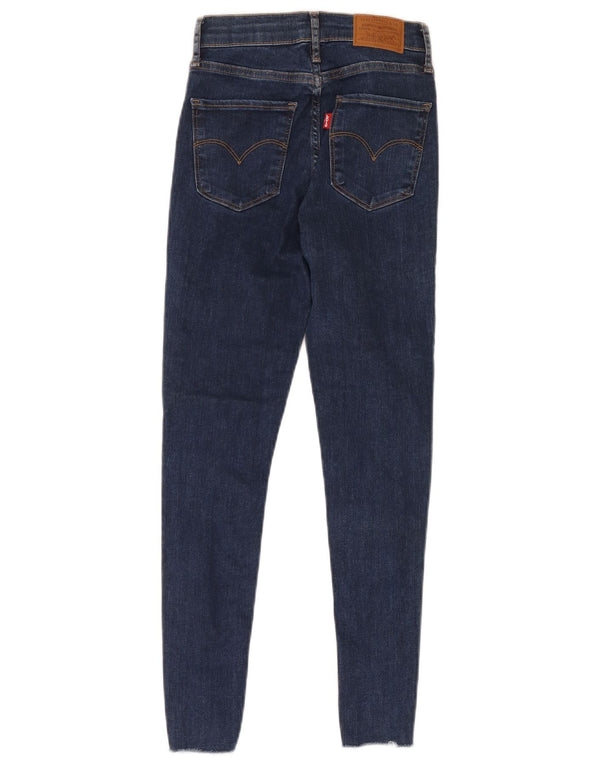 Blugi super skinny cu talie mare 720 Levi's pentru femei L23 L28 Bumbac albastru